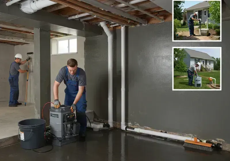 Basement Waterproofing and Flood Prevention process in Bethalto, IL